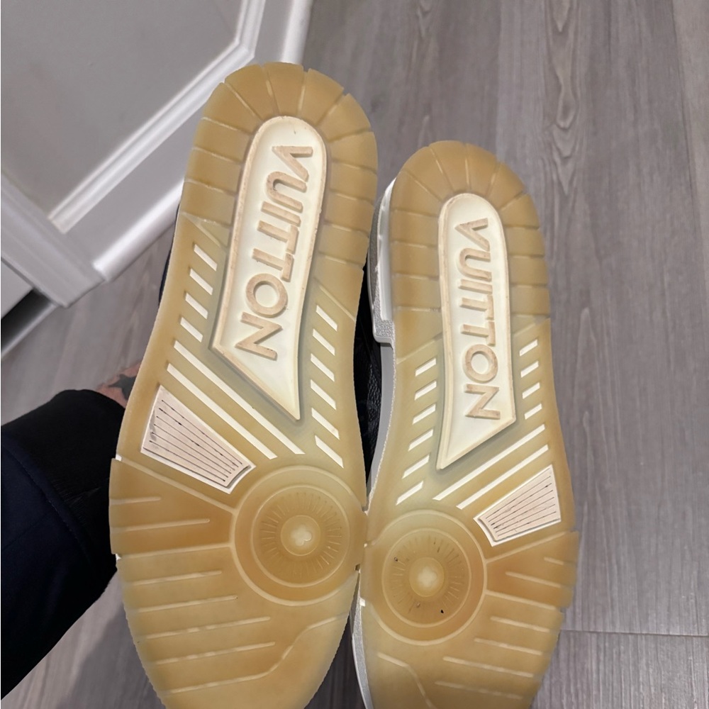 Louis Vuitton Black Monogram LV Trainer Sneaker - Picture 4 of 7